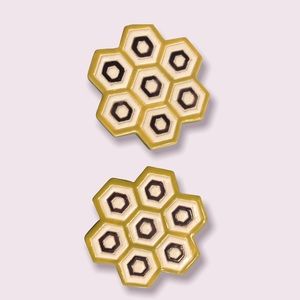 Set of two Anthropologie ceramic coasters